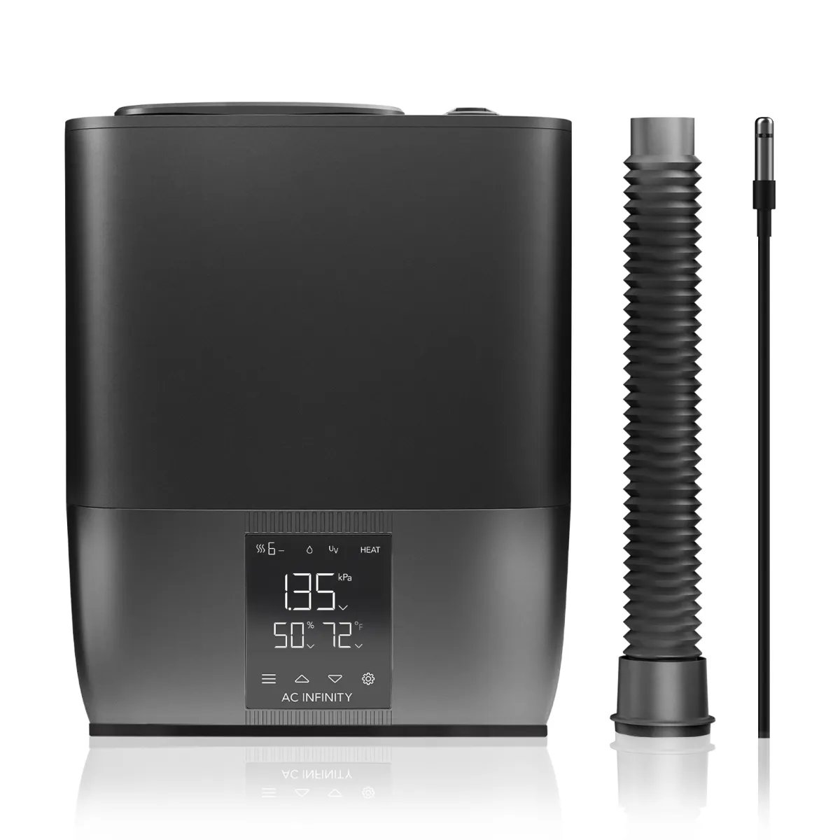 AC Infinity CLOUDFORGE T5 - Luftbefeuchter 9 L mit Kalt- und Warmnebel und UV-C