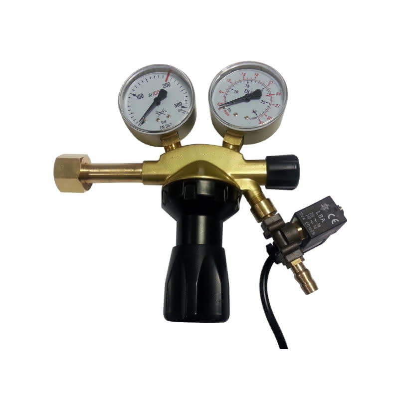 CO2 Druckminderventil mit Solenoidventil pro