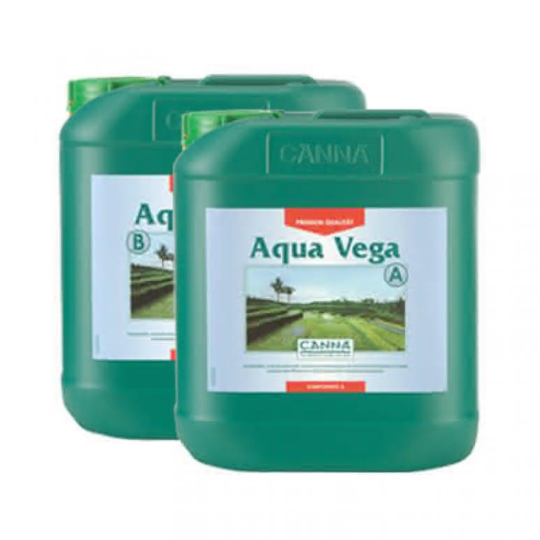 Canna Aqua Vega A + B je 5 Liter - Wachstumsdünger