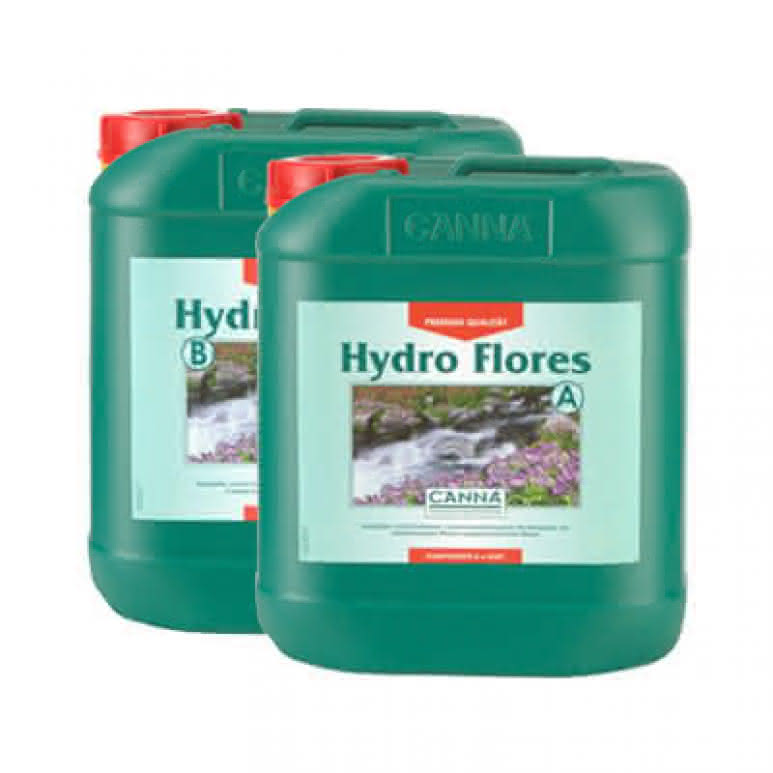Canna Hydro Flores A + B je 5 Liter - Blütedünger