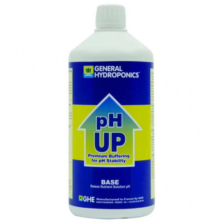 General Hydroponics GHE pH Up 1 Liter - pH-Regulator