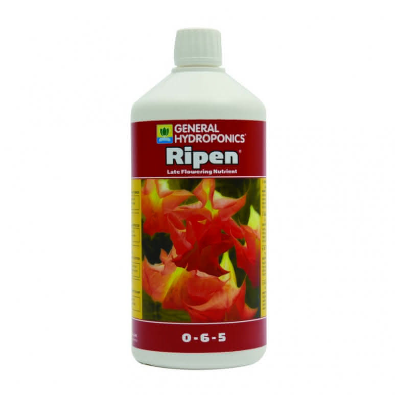 General Hydroponics GHE Ripen 1 Liter - Volldünger für die Endblüte