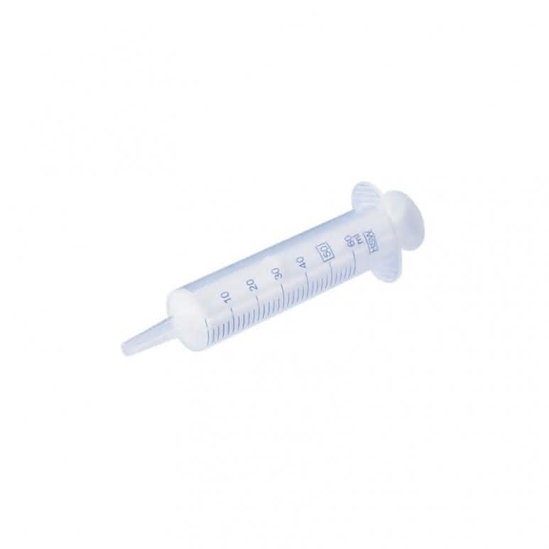 Einmalspritze 50ml - Luer - 2-teilig steril verpackt