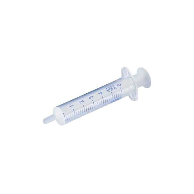 Einmalspritze 5ml - Luer - 2-teilig steril verpackt
