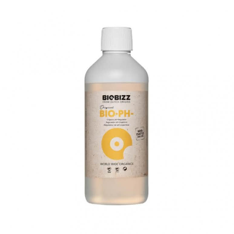 BioBizz® Bio-pH Minus 500ml - Natürliche pH Regulierung auf  Zitronensäurebasis