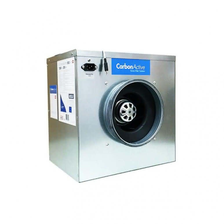 CarbonActive schallgedämmte EC Silent-Box 500m³/h - 160mm 820 Pa