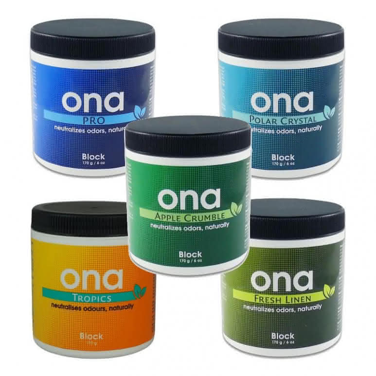 ONA Block 170g - verschiedene Geruchsrichtungen