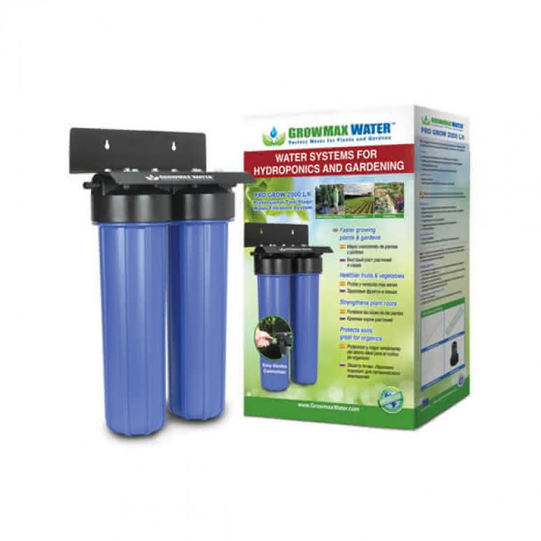 GrowMax Water Pro-Grow 2-Stufen-Filtersystem - 2000 Liter pro Stunde