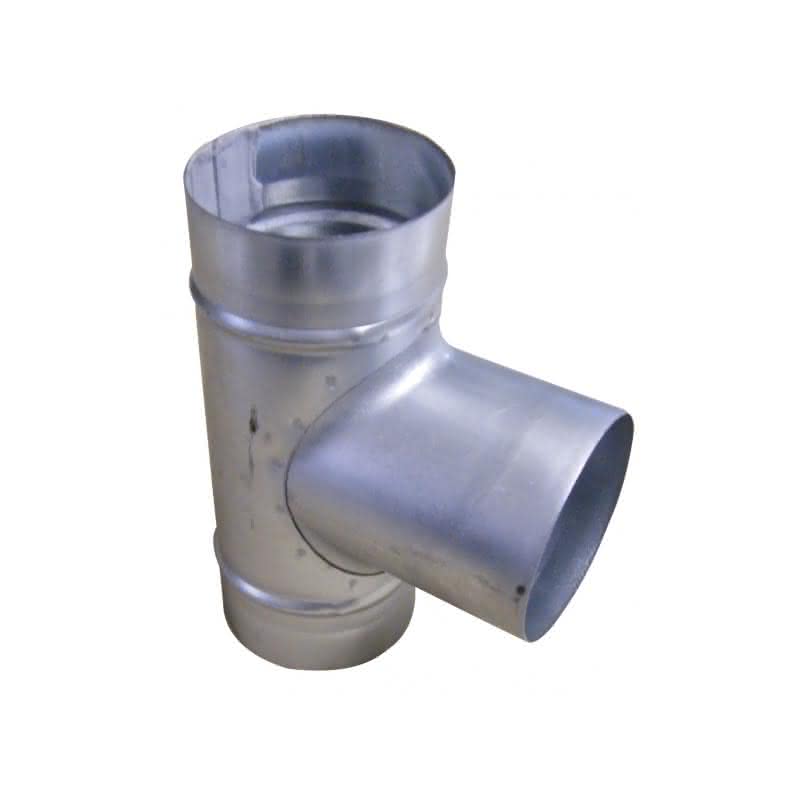 T-Stück Metall 3x400mm - 90-Grad